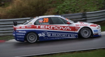 MATTIAS ANDERSSON - MA:GP ALFA ROMEO 156 - 2010 SWEDISH TOURING CAR CHAMPIONSHIP, KNUTSTORP