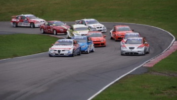 MATTIAS ANDERSSON - MA:GP ALFA ROMEO 156 - 2010 SWEDISH TOURING CAR CHAMPIONSHIP, KNUTSTORP