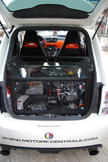 ABARTH 500 MOTORE CENTRALE R230 LUCARELLI MONZA - 2011 TOP MARQUES MONACO