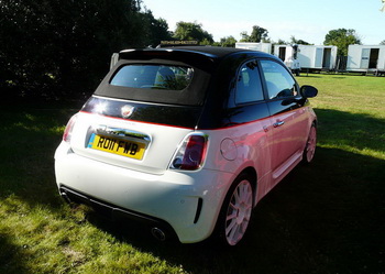 ABARTH 500C - 2011 GOODWOOD FESTIVAL OF SPEED MOVING MOTOR SHOW