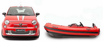 SACS ABARTH TRIBUTO FERRARI RIB TENDER 2011