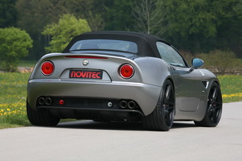 600 HP ALFA ROMEO 8C SPIDER NOVITEC