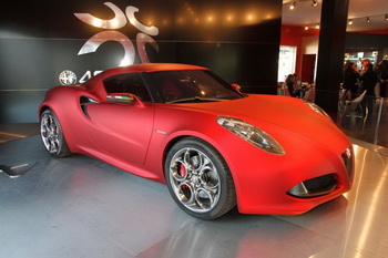 ALFA ROMEO 4C CONCEPT - 2011 GOODWOOD FESTIVAL OF SPEED