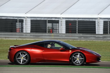 PAOLO NESPOLI, FELIPE MASSA, LUCA DI MONTEZEMOLO - FERRARI 458 ITALIA