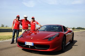 JAY KAY FERRARI 458 ITALIA - FELIPE MASSA FERNANDO ALONSO