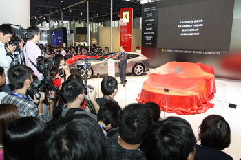 FERRARI 458 SPIDER - 2011 GUANGZHOU AUTO SHOW, CHINA