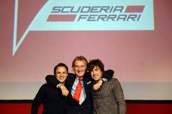 Scuderia Ferrari’s Christmas lunch saw all the men and women who work on the racing side for the Maranello company, gathered together in the Logistics building, along with the drivers. Alongside them were representatives from all the sponsors and suppliers, whose support is vital to the Scuderia. There were over a thousand people in total.
