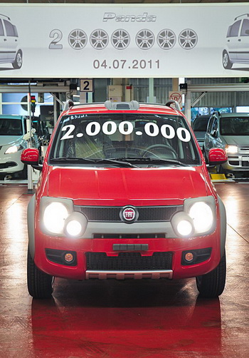 FIAT PANDA CROSS 2 MILLION TYCHY POLAND