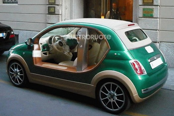 FIAT 500C CASTAGNA CAPRI