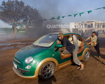 FIAT 500C CASTAGNA CAPRI