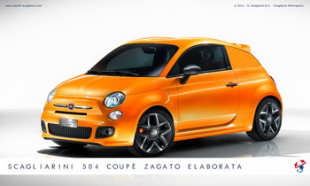 SCAGLIARINI ABARTH 504 COUPE ZAGATO ELABORATA