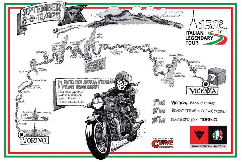 ITALIAN LEGENDARY TOUR 2011