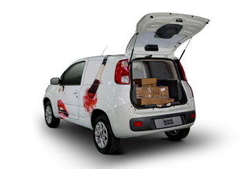 New Fiat Uno Furgão concept, Brazil 2011