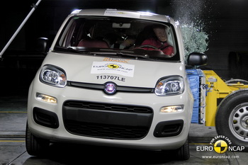 NEW FIAT PANDA 2011 - EURO NCAP 4 STARS