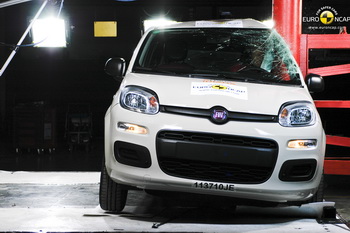 NEW FIAT PANDA 2011 - EURO NCAP 4 STARS