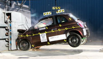 FIAT 500 2012 NHTSA CRASH TEST