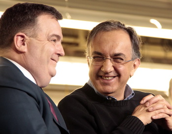 SERGIO MARCHIONNE - BRAMPTON ASSEMBLY PLANT, ONTARIO, CANADA