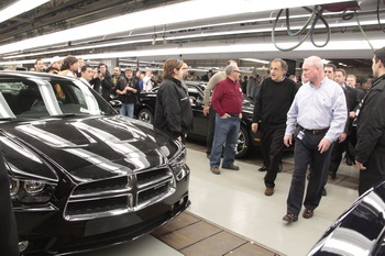 SERGIO MARCHIONNE - BRAMPTON ASSEMBLY PLANT, ONTARIO, CANADA