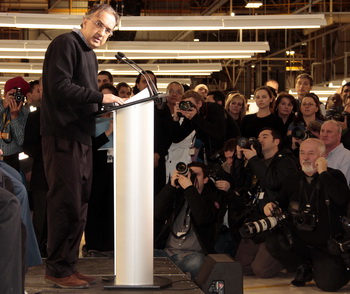 SERGIO MARCHIONNE - BRAMPTON ASSEMBLY PLANT, ONTARIO, CANADA