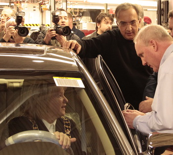 SERGIO MARCHIONNE - BRAMPTON ASSEMBLY PLANT, ONTARIO, CANADA