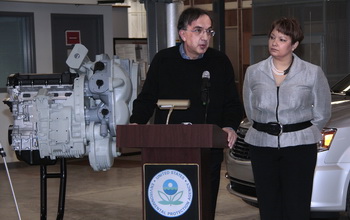 The announcement that Chrysler Group and the EPA are to collaborate on a prooject was made at the latter's laboratories in Ann Arbor, Michigan, following a meeting with Sergio Marchionne, Chrysler Group CEO, and Lisa P. Jackson, Agency Administrator for the EPA.