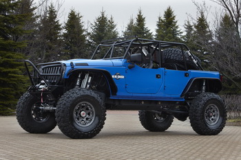 MOAB JEEP EASTER SAFARI 2011 - JEEP WRANGLER BLUE CRUSH