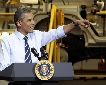 PRESIDENT OBAMA - JEEP TOLEDO