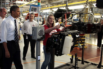 PRESIDENT OBAMA - JEEP TOLEDO