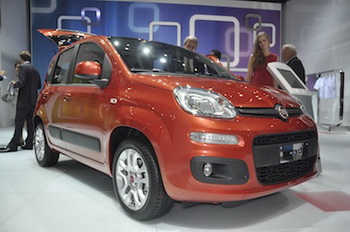 NEW FIAT PANDA 2011 - FRANKFURT MOTOR SHOW IAA