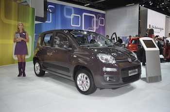 NEW FIAT PANDA 2011 - FRANKFURT MOTOR SHOW IAA