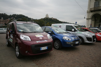 Several fuel efficient alternative powered Fiat models, including the Qubo Natural Power and Punto Evo LPG, recently took part in the 2011 edition of the EcoRally Press rally, organised by Ecomotori.
