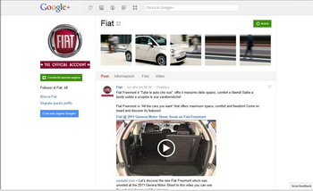 Fiat is now on Google+ and to celebrate the birth of the new page, Roberto Giolito, Fiat and Abarth Design Director, got in touch with eight Dutch fans though the 'Google Hangout' facility to share with them the experience of the birth of the new Panda.
