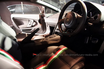 LAMBORGHINI GALLARDO LP550-2 TRICOLORE AT NICHE CARS, SIAM PARAGON, BANGKOK, THAILAND