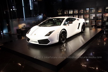 LAMBORGHINI GALLARDO LP550-2 TRICOLORE AT NICHE CARS, SIAM PARAGON, BANGKOK, THAILAND