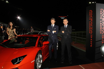 LAMBORGHINI AVENTADOR LP700-4 - JAPAN LAUNCH, TOKYO