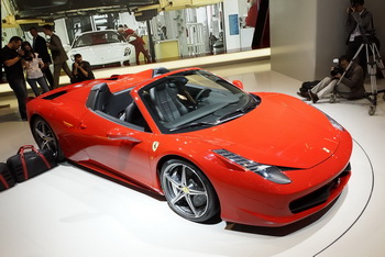 FERRARI 458 SPIDER - 2011 FRANKFURT MOTOR SHOW IAA