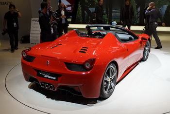 FERRARI 458 SPIDER - 2011 FRANKFURT MOTOR SHOW IAA