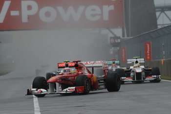 FERNANDO ALONSO AND FELIPE MASSA - FERRARI 150 ITALIA - 2011 CANADIAN GRAND PRIX
