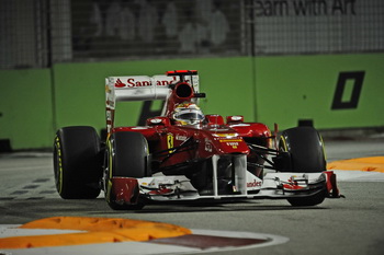 FERRARI 150 ITALIA - 2011 SINGAPORE GRAND PRIX