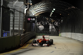 FERRARI 150 ITALIA - 2011 SINGAPORE GRAND PRIX