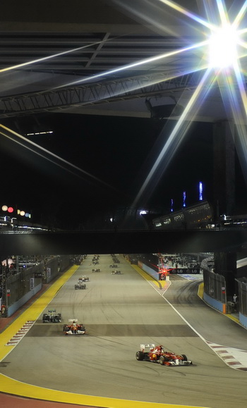 FERRARI 150 ITALIA - 2011 SINGAPORE GRAND PRIX