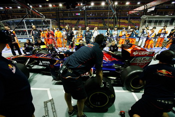 SCUDERIA TORO ROSSO STR6 - 2011 SINGAPORE GRAND PRIX