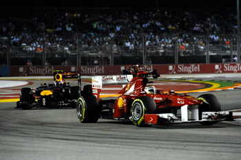 FERRARI 150 ITALIA - 2011 SINGAPORE GRAND PRIX