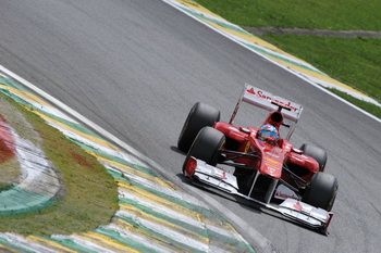 FERRARI 150 ITALIA - 2011 BRAZILIAN GRAND PRIX