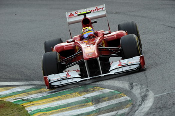 FERRARI 150 ITALIA - 2011 BRAZILIAN GRAND PRIX