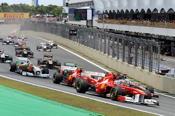 FERRARI 150 ITALIA - 2011 BRAZILIAN GRAND PRIX