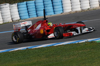 FELIPE MASSA FERRARI F150TH ITALIA - JEREZ