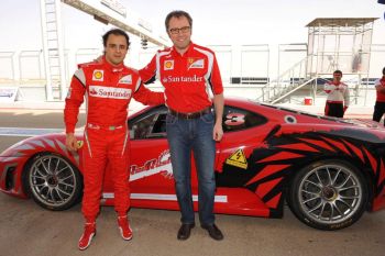 FELIPE MASSA - STEFANO DOMENICALI - FERRARI F40 CHALLENGE - RIYADH