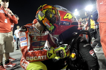VALENTINO ROSSI - DUCATI CORSE - 2011 QATAR MOTOGP GRAND PRIX