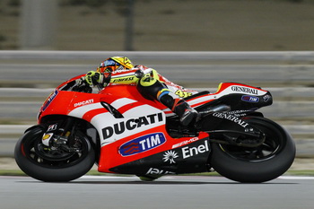 VALENTINO ROSSI - DUCATI CORSE - 2011 QATAR MOTOGP GRAND PRIX